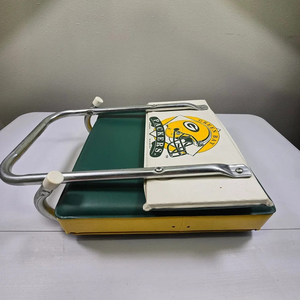 Vintage Green Bay Packers Seat Cushion‎ Chair NFL Football 1993 KR Industries